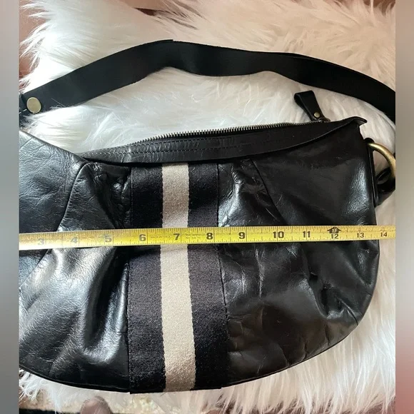 AUTHENTIC BALLY leather signature stripe shoulder bag - Picture 15 of 16